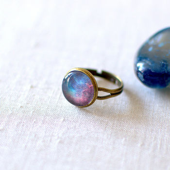 Blue And Red Galaxy Ring, 2 of 2