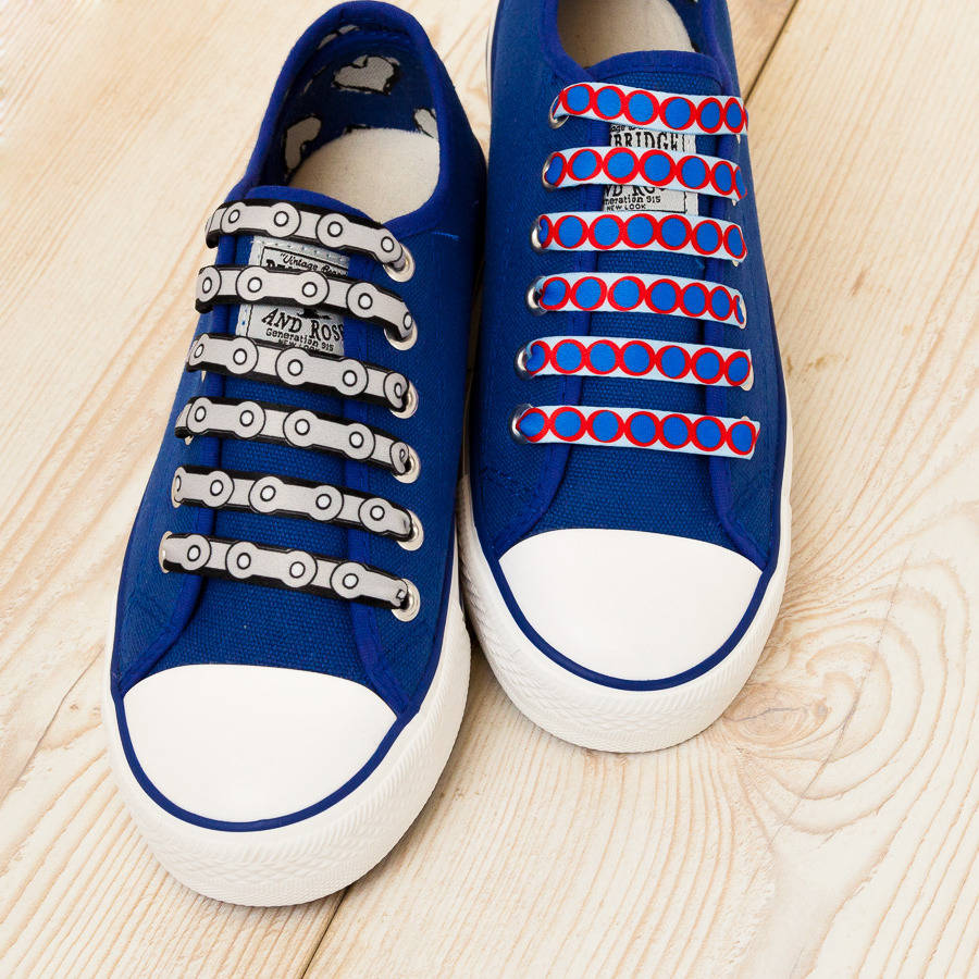 Bike Chains Shoelace Pack By Aces Laces