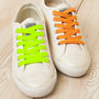 Three Pairs Of Neon Shoelaces, thumbnail 6 of 7