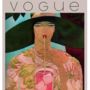 Vintage Reissue 1930's Vogue Cover Girl, Canvas Art, thumbnail 2 of 3
