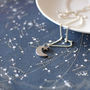 Tiny Crescent Moon And Star Necklace, thumbnail 3 of 5
