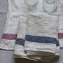 French Stripe Linen Tea Towel, thumbnail 2 of 9