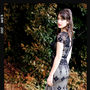 Maxi Dress In Black Embroidered Lace, thumbnail 2 of 4