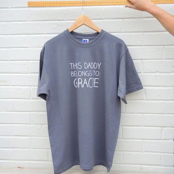 Men's Personalised Daddy T Shirt, 5 of 10