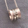 Personalised Silver Spinner Pendant, thumbnail 6 of 12