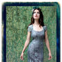 Maxi Dress In Reef And Teal Lace, thumbnail 3 of 6