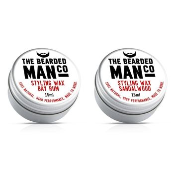 Set Of Two Moustache Wax, 2 of 5