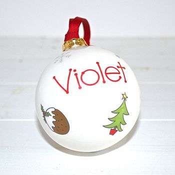 Personalised Christmas Bauble, 3 of 12