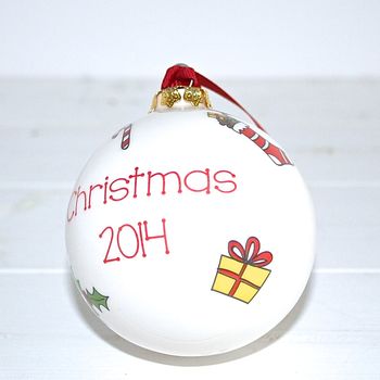 Personalised Christmas Bauble, 4 of 12