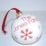 Personalised Christmas Bauble, thumbnail 9 of 12