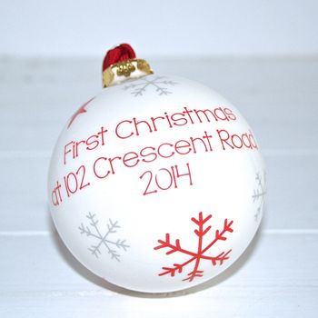 Personalised Christmas Bauble, 10 of 12