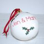 Personalised Christmas Bauble, thumbnail 12 of 12