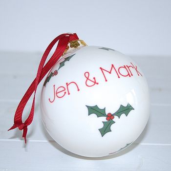 Personalised Christmas Bauble, 12 of 12