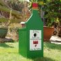 Personalised Wine Bottle Bird Box, thumbnail 2 of 5