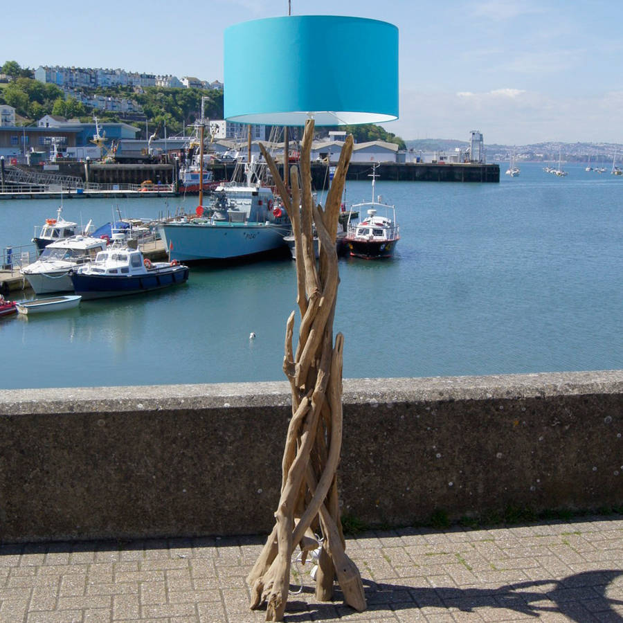 branched driftwood floor lamps by doris brixham