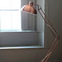 Brushed Copper Angled Floor Lamp, thumbnail 9 of 9