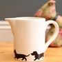 Wire Haired Dachshund Dog Jug, thumbnail 1 of 2