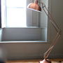 Brushed Copper Angled Floor Lamp, thumbnail 1 of 9