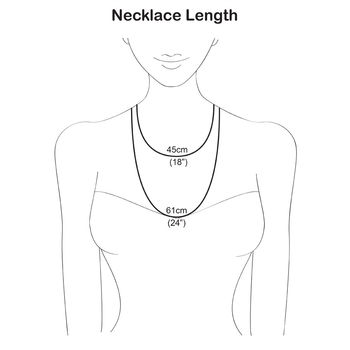 Sterling Silver Peacock Love Necklace, 5 of 6