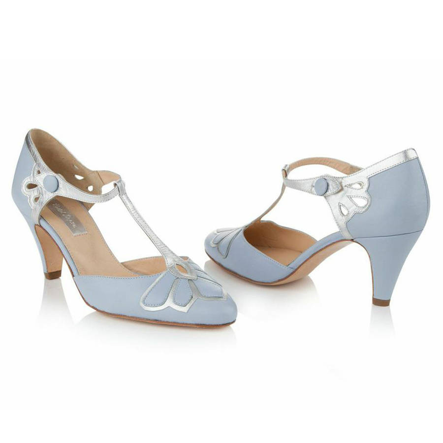 gardenia closed toe leather wedding shoes by rachel simpson ...