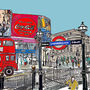 Piccadilly Circus London Card, thumbnail 2 of 3