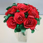 Red Rose Paper Bouquet, thumbnail 6 of 8