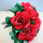 Red Rose Paper Bouquet, thumbnail 4 of 8