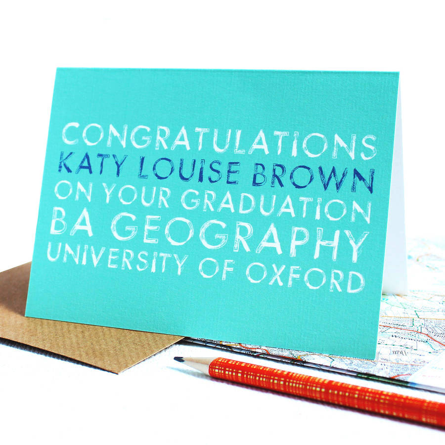 Personalised Graduation Card, 1 of 5