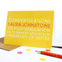 Personalised Graduation Card, thumbnail 4 of 5