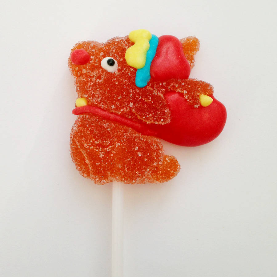 Set Of Four Christmas Jelly Pops By Little Lulubel | notonthehighstreet.com