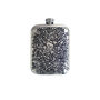 Skull And Hearts Hip Flask With Free Engraving, thumbnail 1 of 7
