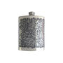 Tiger Leaf Hip Flask With Engraving, thumbnail 1 of 7