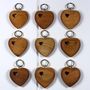 Wooden Heart With Hole Keyring, thumbnail 2 of 4