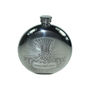 Thistle Usquabae Hip Flask With Engraving, thumbnail 1 of 7