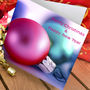 Christmas Baubles Card Pack Of 10, thumbnail 2 of 3