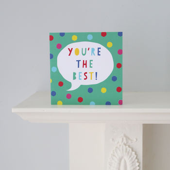 Speech Bubble Greetings Cards, 4 of 6