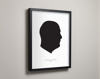 Silhouette Portrait Prints, Handmade Using Your Photos, 8 of 10