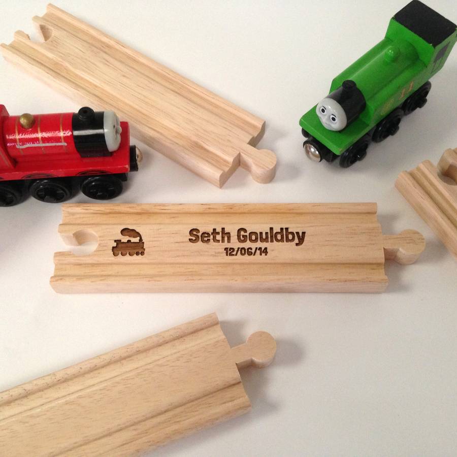 personalised train track