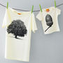 Oak / Acorn Tree Twinning Tshirt Top Set, thumbnail 1 of 6