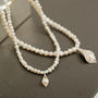 Calla Lily Pearl Necklaces, thumbnail 6 of 9