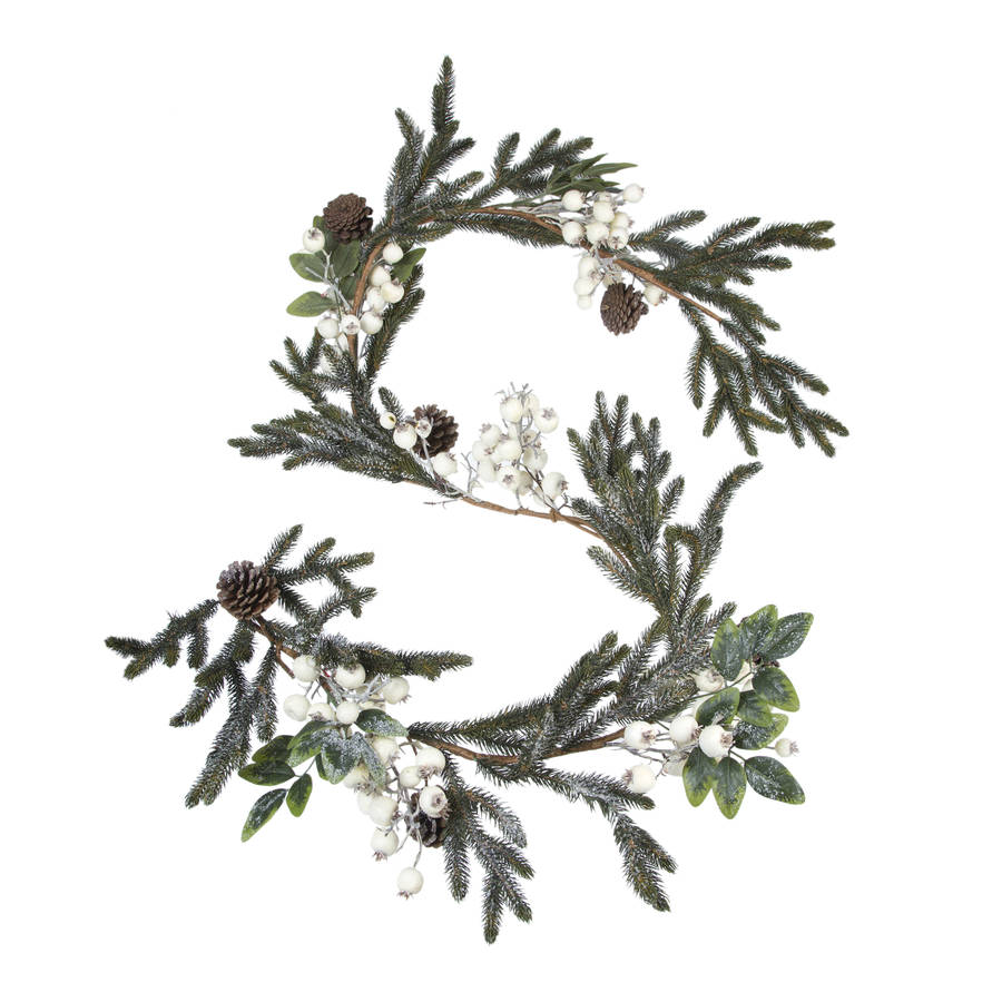 white snow berry christmas wreath or garland by the white snow berry christmas wreath or garland by the