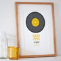 Personalised 'Our Song' Record Print, thumbnail 3 of 12