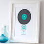 Personalised 'Our Song' Record Print, thumbnail 6 of 12