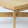 Oak Convertable Eco Coffee Table To Dining Table, thumbnail 7 of 10