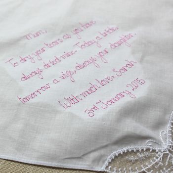 Mother Of The Bride / Groom Handkerchief, 3 of 7