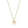 Gold Plated And Enamelled Heart Necklace, thumbnail 5 of 10