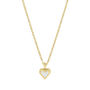 Gold Plated And Enamelled Heart Necklace, thumbnail 7 of 10
