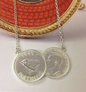 Double Farthing Coin Neckalce, 2 of 3