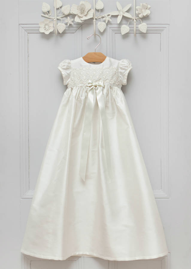 Girls Christening & Baptism Gowns Archives - Little Things Mean a Lot