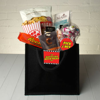 The Marvellous Movie Night Gift Bag With Movie Trivia, 4 of 5